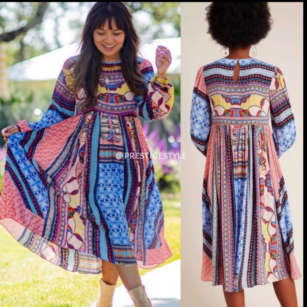 New! Bhanuni Jyoti ‘marcelina’ dress ANTHROPOLOGIE